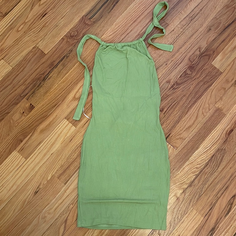 Princess Polly Christina mini dress green size 4